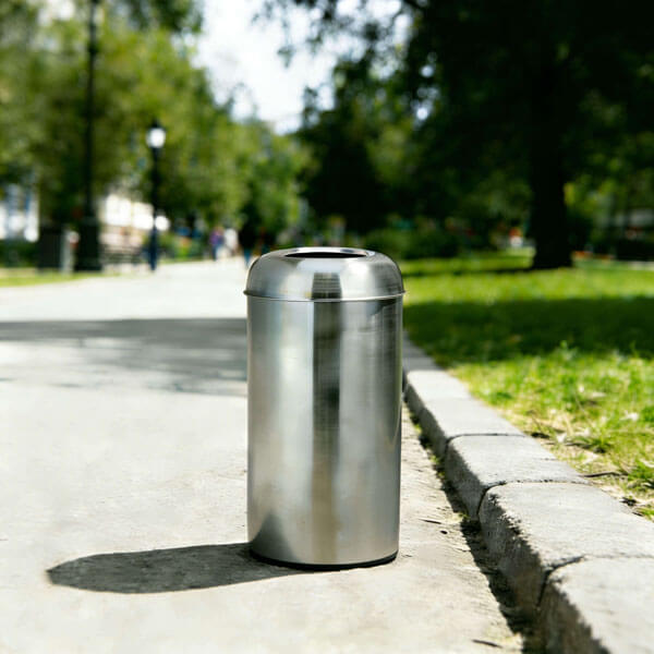 Outdoor Trash Cans