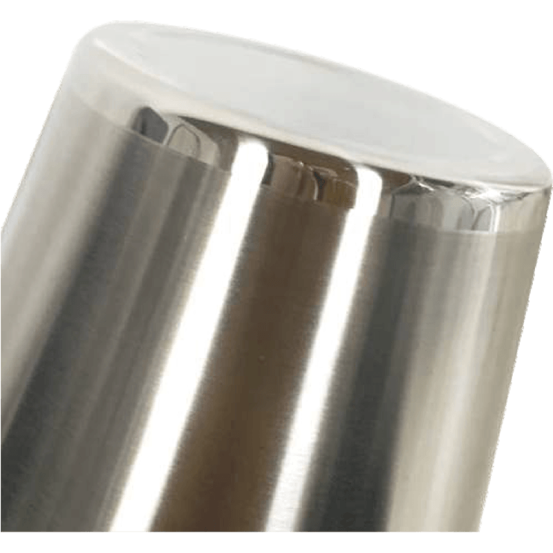 HZ930-3 stainless steel tapered open top kitchen trash can, 12L for home and commercial use - bottom
