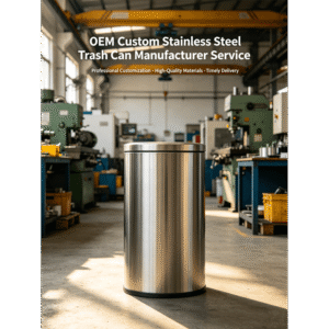 OEM custom stainless steel trash can manufacturer service